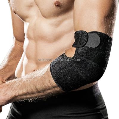 China Good Quality Sports Fitness Gym Weighlifting Elbow Protector Brace Pad Elbow Support Eco-friendly for sale