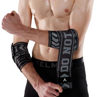 China Good Quality Sports Fitness Weightlifting Gym Elbow Protector Brace Wrap Elbow Support Eco-friendly for sale