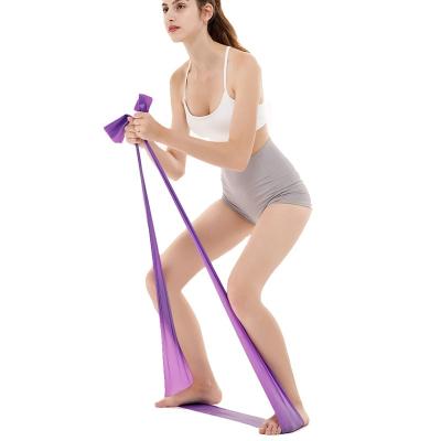 China Yoga Latex Resistance Band Yoga Workout Fitness Stretch Exercise Bands For Home Exercise Physiotherapy for sale