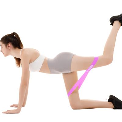 China Elastic Yoga Resistance Bands Exercise Booty Band Hip Curl For Legs Thigh Stretch Training Yoga Workout Gym Home Exercise for sale