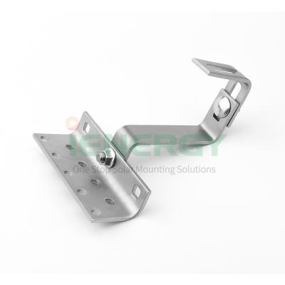 China Easy and Safe to Mount Quick Mount Roof Solar PV Module Installation Bracket Hook for Tile Roof for sale