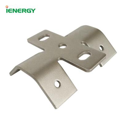 China Easy and safe to mount 304 stainless steel solar clamp for trapezoidal metal roof metal solar roof for sale