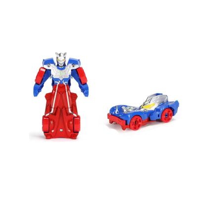 China Robot car with two different shapes xingliche galaxy robot Toy Car 2 shapes cheap DIY new products metal funny wholesale robot for kids. for sale