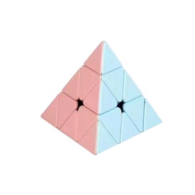 China 2022 Products Magnetic Innovative Pyramid Triangular Magic Cube For Develop Intelligence for sale