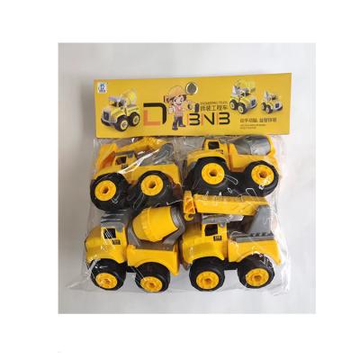 China Plastic Hot Sale High Quality Construction Truck Collected Toy Cars For Kids for sale