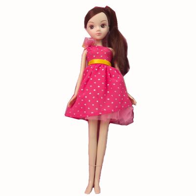 China Soft Girls' Dolls Fashion Princesses Changing Joints And Moving Plastic Doll Sets Wholesale. for sale