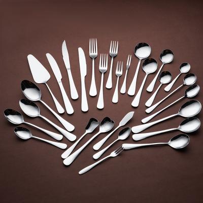 China Viable Christmas Cutlery Gold Flatware Gift Set 24 Pcs Silverware Flatware Set Stainless Steel Flatware Set With Gift Box for sale