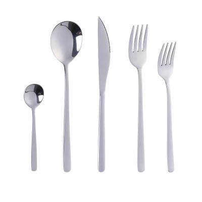 China Korean set of sustainable 304 stainless steel cutlery for sale