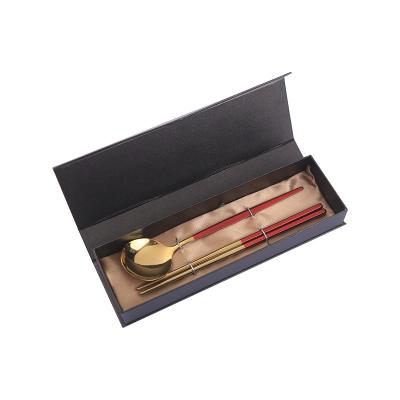 China Viable Wholesale Cutlery 2 Piece Set Plus Gift Box Set Spoon Cutlery for sale