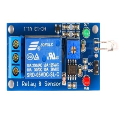 China - Photosensitive resistance sensor relay module 2-in-1 light control switch with light absorption light detection for sale