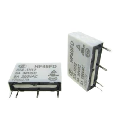 China Relay HF49FD-024-1H12 24V 4PIN 5A Sealed Brand New Parts HF49FD for sale