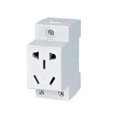 China Wholesale AC30 16A 250V 5 Rail Din Plug QJC Modular Plug High Quality Commercial Industrial Hospital Residential/Multipurpose Socket for sale