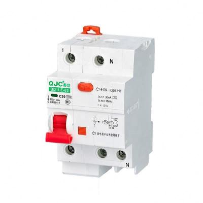 China Wholesale BD1LE-63 20 Amp 2P Mcb Rcbo 6KA From QJC Factory for sale