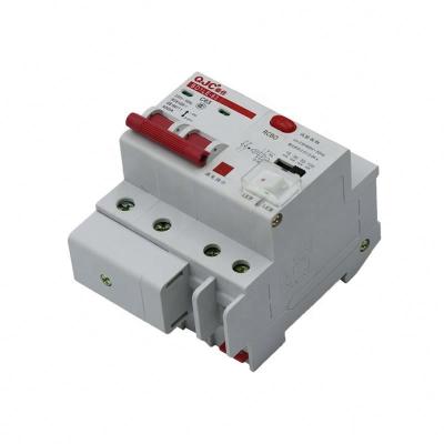 China QJC IEC61009-1 GB16917.1 C BD1LE-63 63A 2 Pole Standard Earth Leakage Circuit Breaker RCBO 4KA for sale