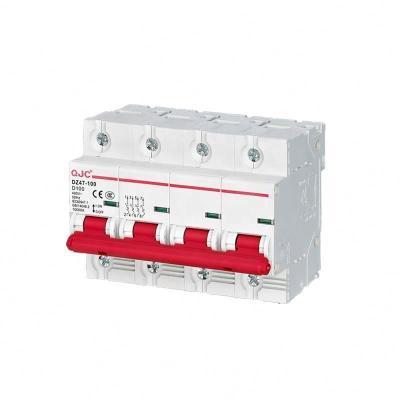 China QJC MCB 1 - 4P 220V Mcb Automatic Mini Circuit Breaker Timer 10KA for sale