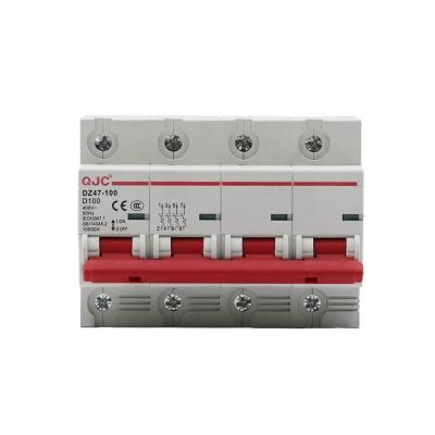 China 63A 6KA 1P 2P 3P 4P MCB Electric Miniature Circuit Breaker DC Mcb 125a 10KA for sale