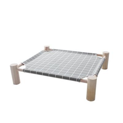 China High Quality Viable Bed Cats Comfortable Pet Sleeping Bed, Wooden Environmental Health, Health Pet Bed Rabbit Bed for sale