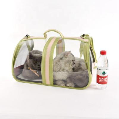 China Unique Design Cat Dog Transparent Capsule Travel Package Space Carrier Bag Breathable Pet Stored for sale