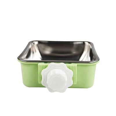 China New Type Double Wall Ant Feeder Elevated Water Non-automatic Pet Bowls For Cats And Dogs for sale