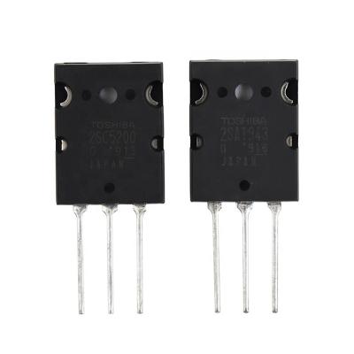 China ORIGINAL Audio MOSFET Transistor A1943 C5200 2sa1943 2sc5200 2sa909 Bipolar 2sa 1943 transistors MOSFET driver IC sc5200 NPN in stock for sale