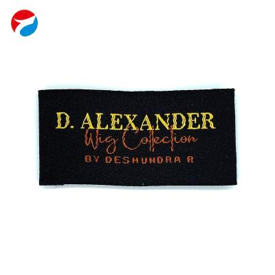 China Manufacturer Viable Custom Wholesale Cheap Woven Labels Fashion Brand Logo Polyester Custom Quality Garment Neck Labels for sale