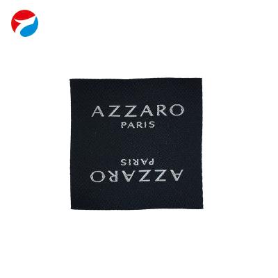 China Sustainable Manufacturer Fashion Custom Woven Label Multicolor High Density Folding for sale