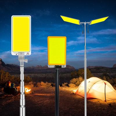 China Lightweight Outdoor Garden 360 FR 12 COB RF Portable Led Telescopic Rod Camp Lantern for sale