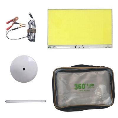 China Warehouse 360 ​​Light OEM&ODM Portable COB LED Emergency Lighting Magnetic Lamp Panel Outdoor Camping Light Seat for sale