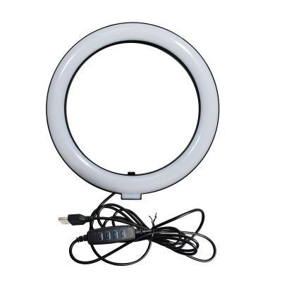 China 12 Inch Tripod Fill Ring Light With Mobile Phone Portable Stand Ring Beauty Fill Light Photography Video Makeup Take Photos Or Live Show for sale