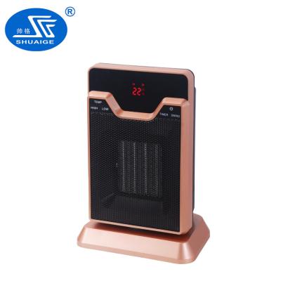 China Portable Oscillating Ceramic Space Heater Quick Heater PTC Electric For Indoor Home And Office Use With Tip Over for sale