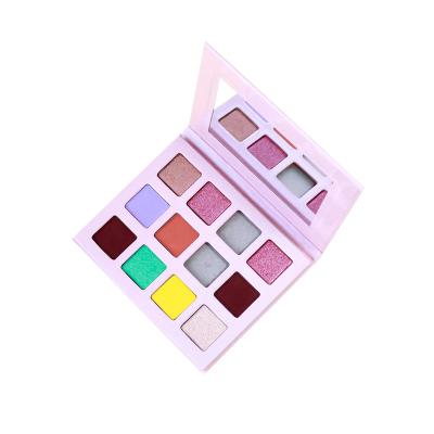 China New Design Makeup Palette 12 Color Book High Quality OEM Eyeshadow Palette Waterproof Magic Eyeshadow Palette for sale