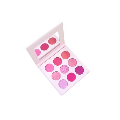 China Makeup High Logo Private Label Eyeshadow Palette Custom Dye OEM Vegan Eyeshadow Free High Quality Waterproof Cruelty Wholesale for sale