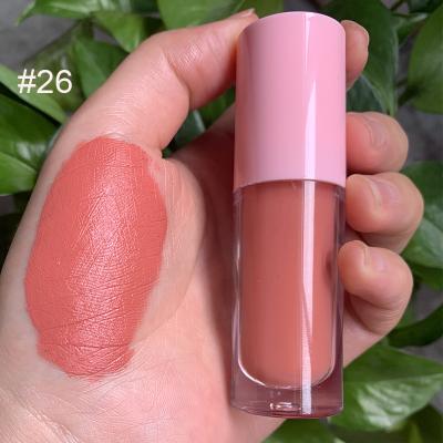 China Waterproof Create Creamy Matte Liquid Lipstick Private Label Cosmetics Kissproof Lipstick Wholesale for sale