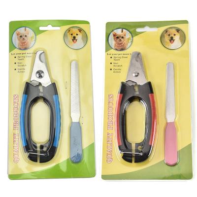 China 2022 Hot New Style Selling Pet Nail Tool Professional Unique Design Pet Nail Trim Viable Straight Scissors With Packing for sale