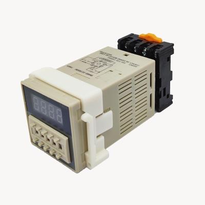 China Dh48s-1z DH-48-2Z DH-48S-S DH48 J-A Delay Relay Time Sealed Relay With Socket Ac110v Ac220v Dc24v Dc12v 8 Pins Timer Module for sale