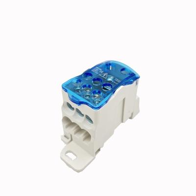 China Electrical Installation Ukk 80A 125A 160A 250A Power Distribution Screw Terminal Blocks for sale