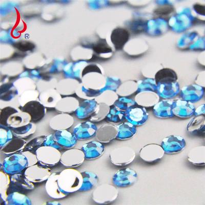 China Lan Guang 3mm Wholesale Environmental Inspection Fashion DIY Flat Back Acrylic Fake Stone For Clothes Jewelry Making for sale