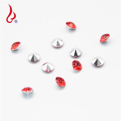 China Lan Guang Acrylic Clear Rhinestone Diamond 9mm 2000pcs/bag Crystal Apliques Self Adhesive Crystal Environmental Inspection for sale