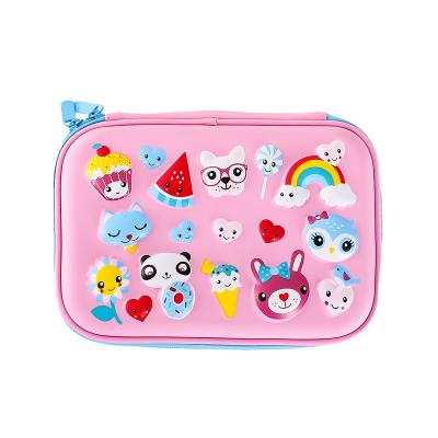 China Storage Stationery 3D Cartoon Eva Smart Pencil Cases With High Capacity Zipper Pencil Bag For School for sale