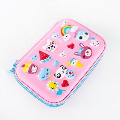 China Cute EVA Pencil Bag School Pen Pockets Stationery Storage Stationery Case for sale