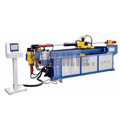 China Construction worksÂ   DW38CNC Efficient CNC Hydraulic Pipe Bender Tube Top Bending Machine, Favorable Tube Bender For Chair Processing for sale