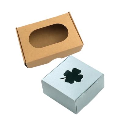 China Custom Biodegradable Eco-Friendly Recycled Materials MONBO Logo Kraft Soap Paper Packaging Box Soap Mailing Box for sale