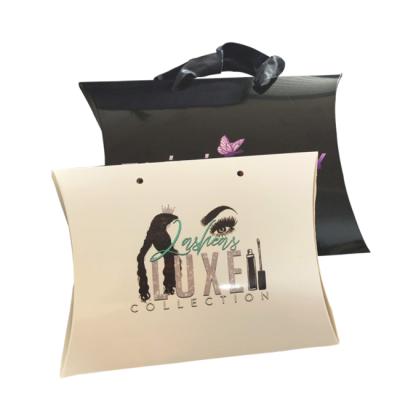 China Recycled Materials Stylish Design Custom Wig Packaging Boxes Logo Bundle Hair Packaging Boxes Custom Made for sale