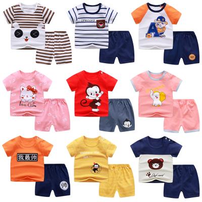 China 2Pcs Toddler Baby Boy Summer Shorts QUICK DRY Infant SleeveT Shirt Shorts Kids Sports Casual Outfits Sets Summer Suit Summer Clothing 'child for sale