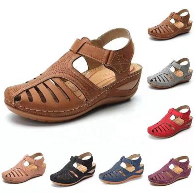 China 2020 wholesale lightweight women's sandals summer casual sandals for women and ladies shoes shoes Rome for sale