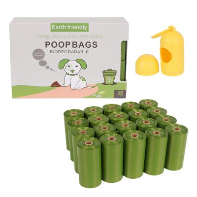 China 004 Explosives Dog Poop Dog Poop Bag Viable Holder Pet Disposable Biodegradable Mucking Bag for sale