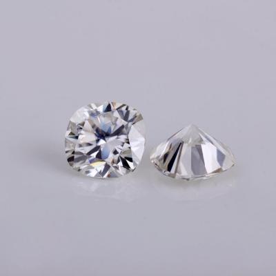 China Jewelry Making Vvs Colorless High Quality Moissanite D 5mm 10mm White Top Color Dampen Loose Moissanite for sale