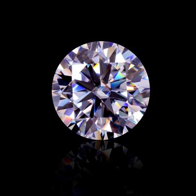 China Fire Loose DE Color Colorless Color Play or Standard Cut VVS Gemstones White Round Moissanite for sale