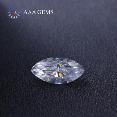 China Jewelry Making Marquise Moissanite Hardness 9.25 White Cut Moissanite Diamond Laboratory Synthetic Leaf Moissanite Leaf Vvs for sale