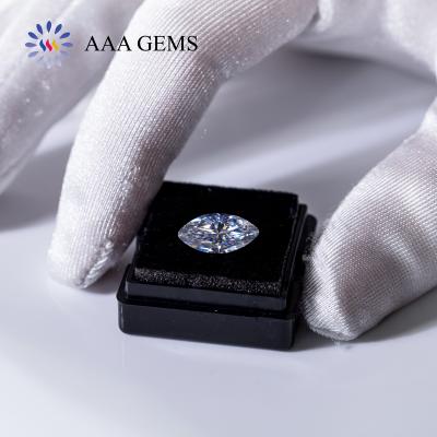 China Jewelry Making A.C.A. Gems Leaf Shape Marquise Moissanite 2.5*5mm 8*16mm Precious Loose Gemstone Marquise Cut Moissanite Loose for sale